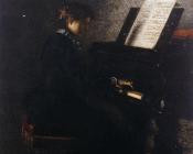 托马斯 伊肯斯 : Elizabeth at the Piano